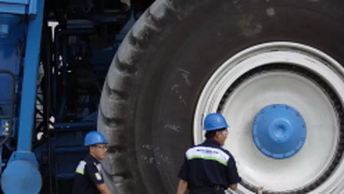 Michelin: chińska kopalnia używa największych na świecie opon