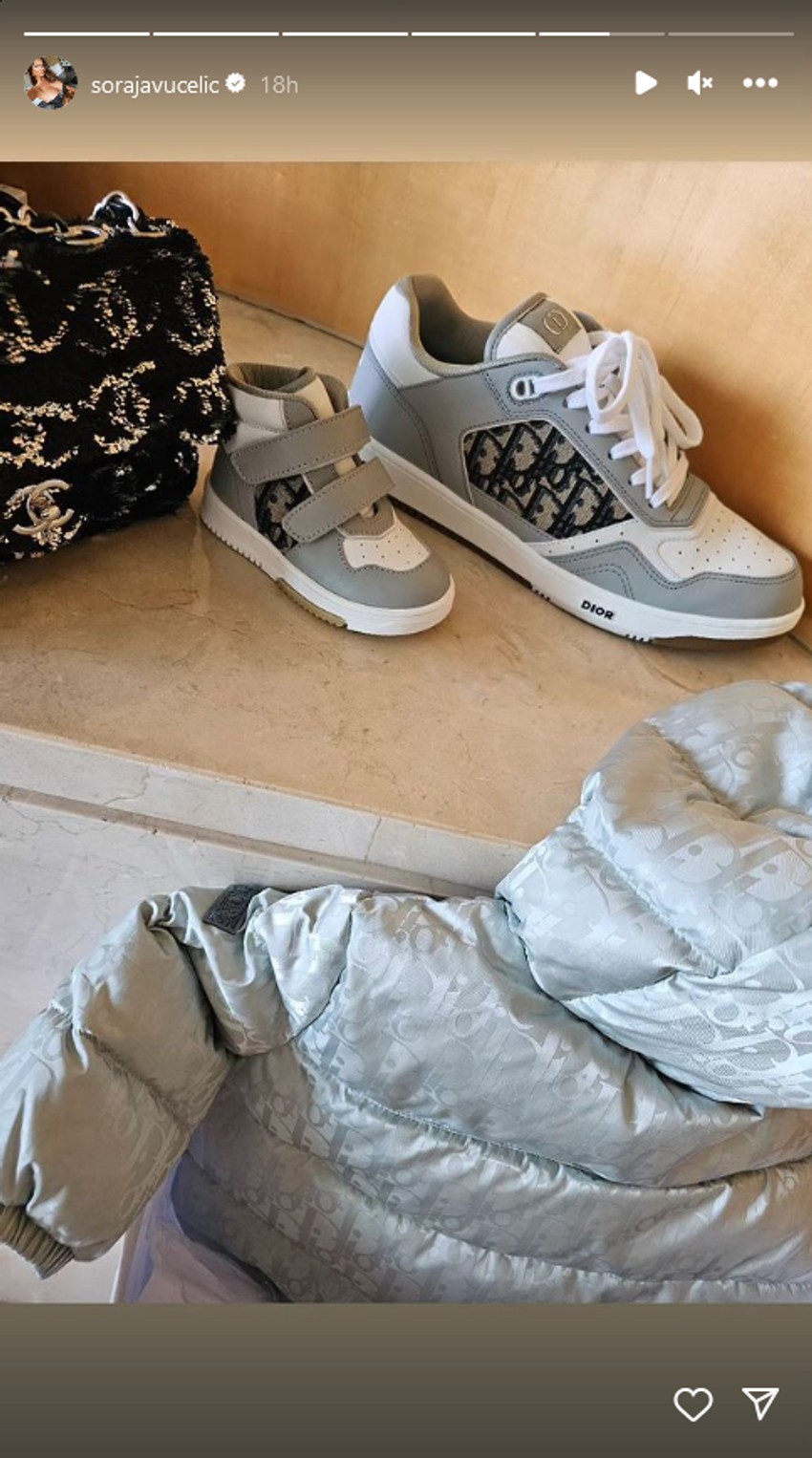 Soraja Vučelić kupila sinu Dior stvari