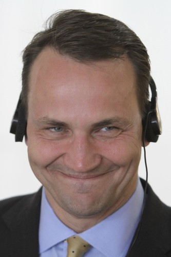 Radosław Sikorski i jego śmieszne miny