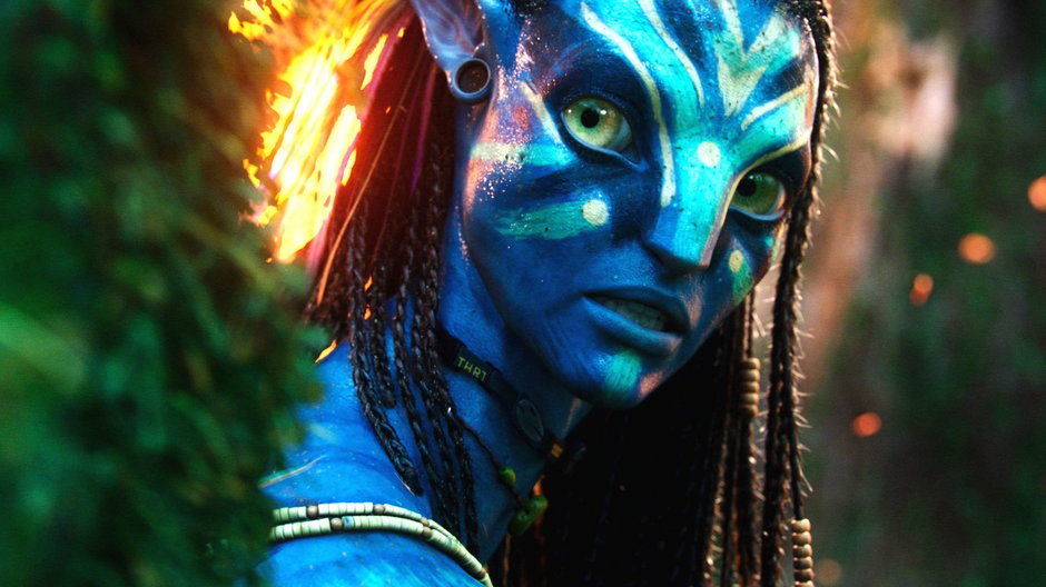 Zoe Saldana w filmie "Avatar"