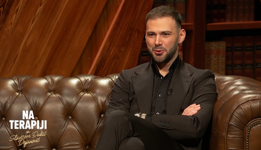 Marko Gačić, emisija "Na terapiji sa Slavicom Đukić Dejanović"