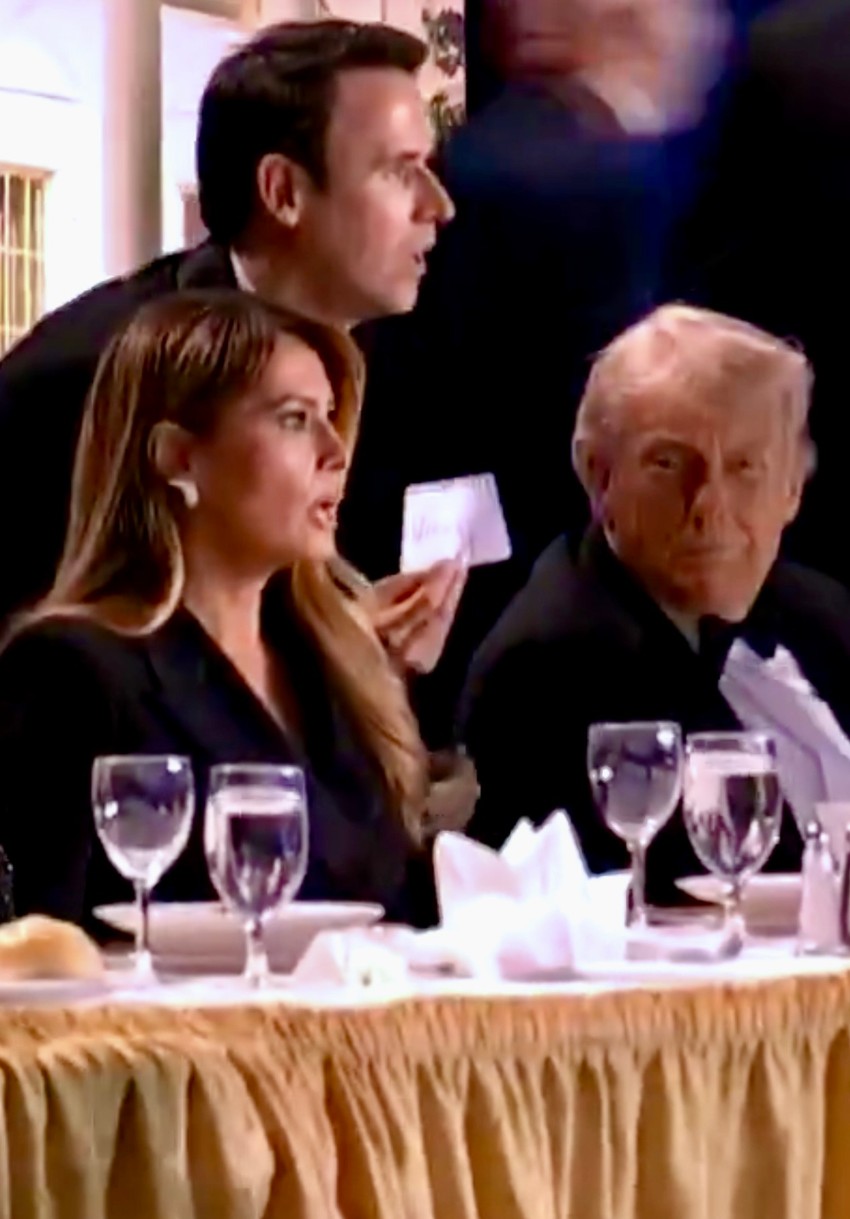 Melanija Tramp, Donald Tramp, pucnjava u hotelu Hilton