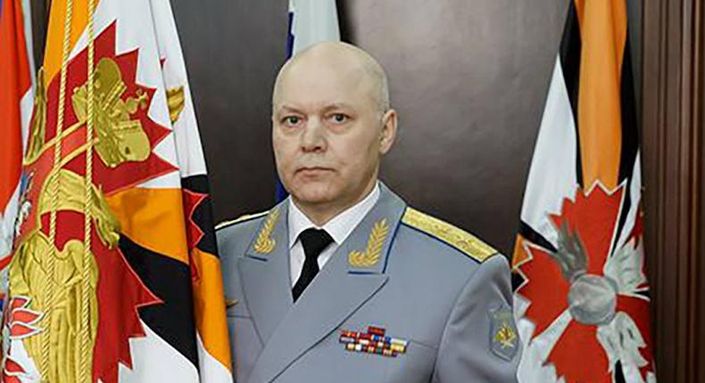 Igor Korobov, the head of Russia's GRU military intelligence agency, died this week. Here he is in Moscow in February 2016.