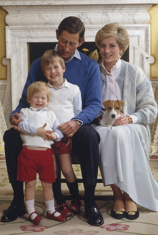 Diana, Karol i synowie - idealna rodzina na oficjalnych zdjęciach