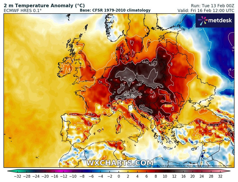 Jeszcze w tym tygodniu w Polskę uderzy bomba ciepła i temperatura poszybuje aż do 15 st. C