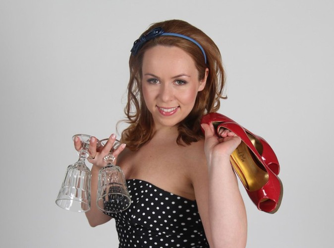 Olga Głębicka prowadzi program „Menu na miarę”/ fot TV Puls.