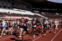 Maraton w Korei Północnej. Nagrody wręczył Kim Dzong Un. ZDJĘCIA