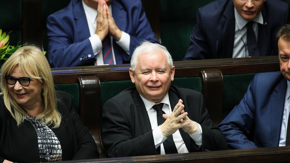 Prezes PiS Jarosław Kaczyński