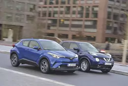 Odlotowa para - Nissan Juke i Toyota C-HR