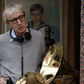 Woody Allen na planie filmu O północy w Paryżu