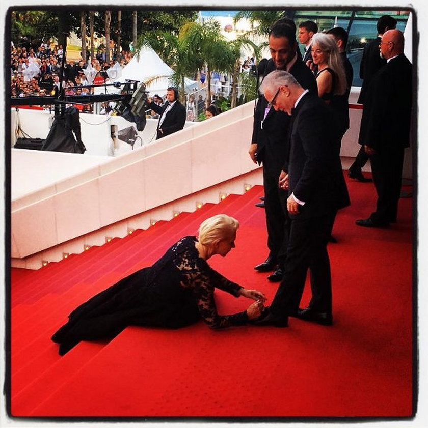Helen Mirren w Cannes