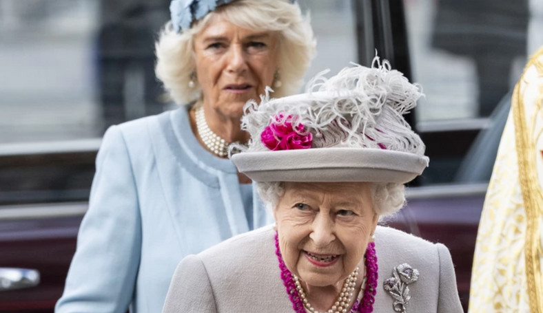Królowa Elżbieta II i królowa małżonka Camilla