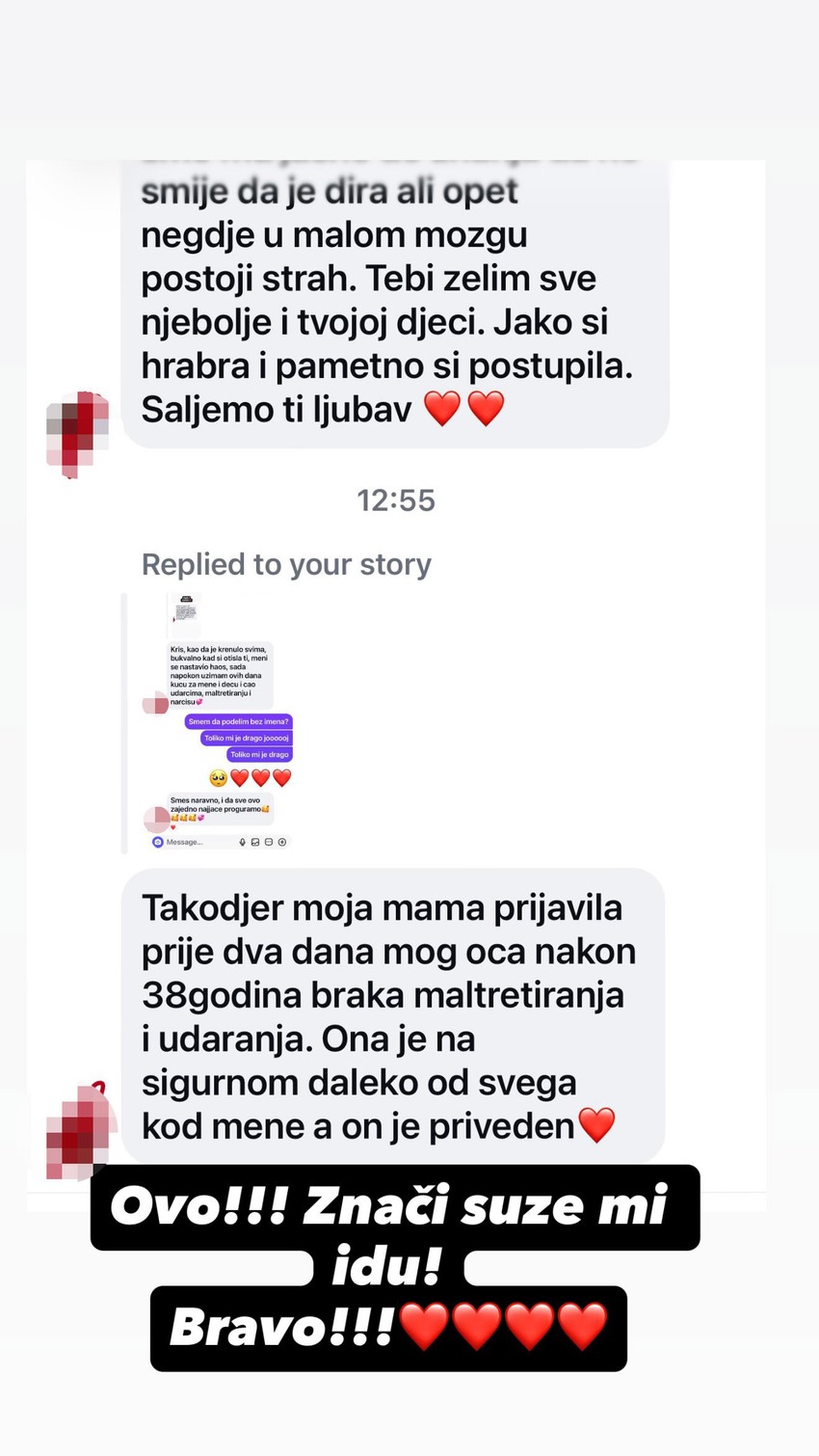 "Suze mi idu": Kristina Spalević usred haosa sa Kristijanom pokazala poruku