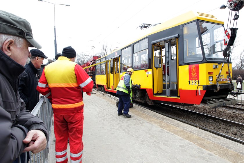 Wykolejenie tramwajów