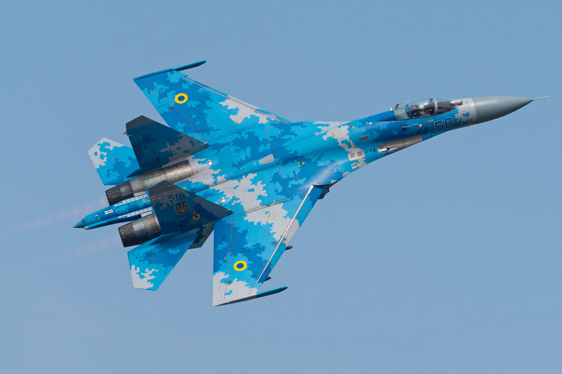 Su-27 to najgroźniejszy samolot bojowy w ukraińskiej armii