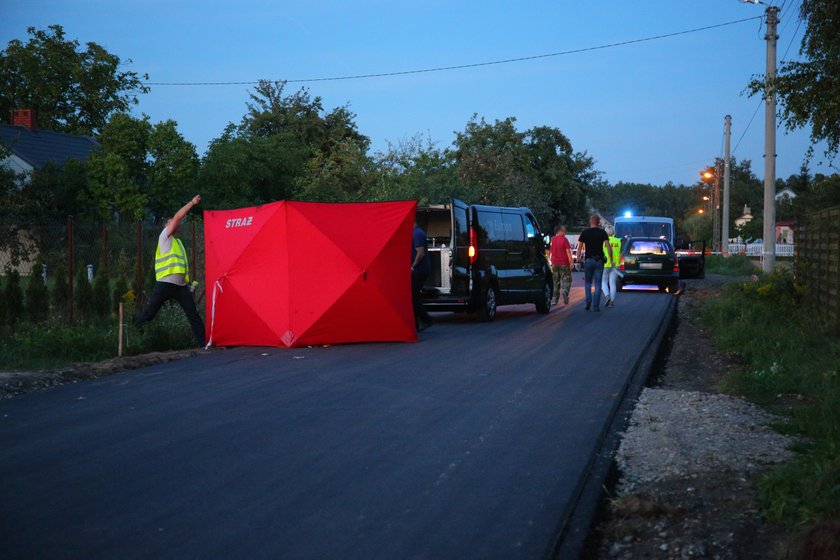 Wypadek w Będzelinie pod Koluszkami