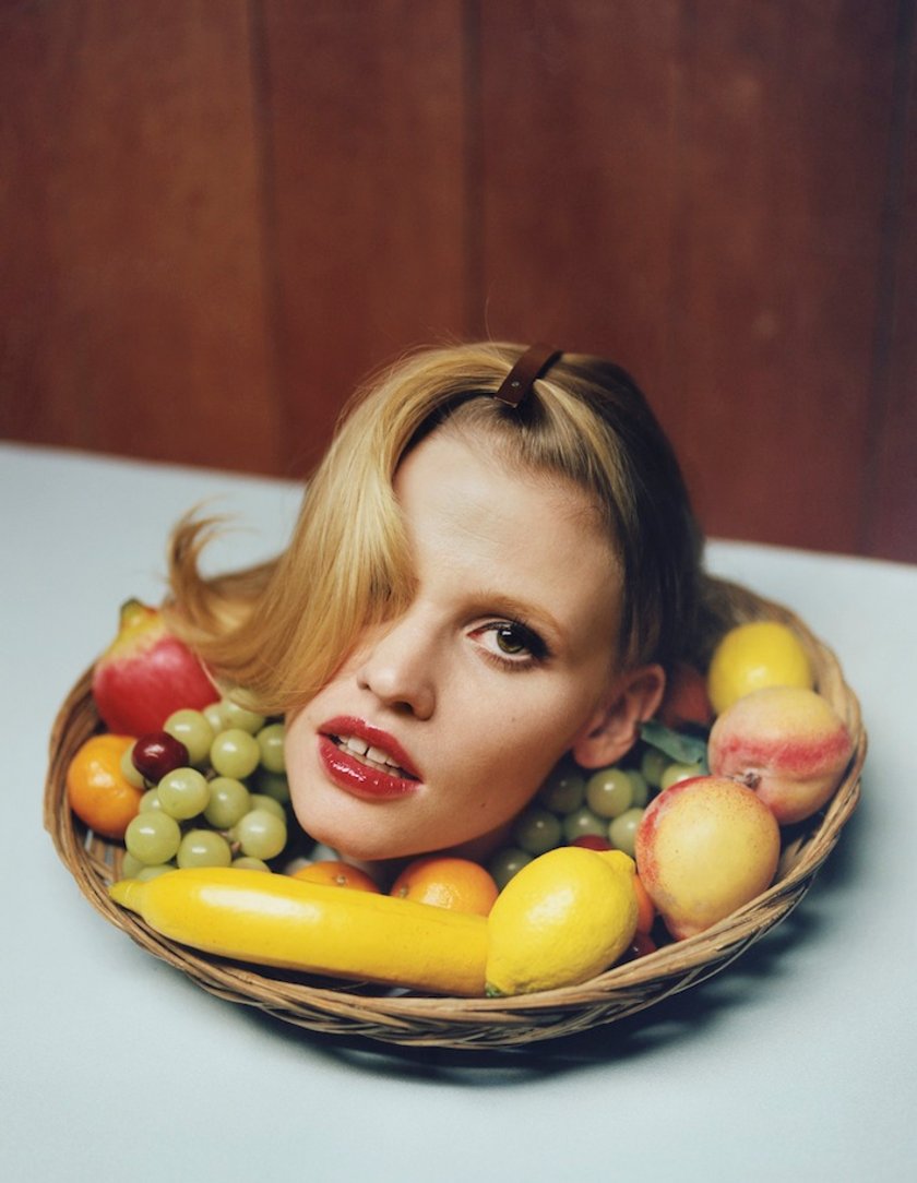 Lara Stone w sesji dla magazynu I-D