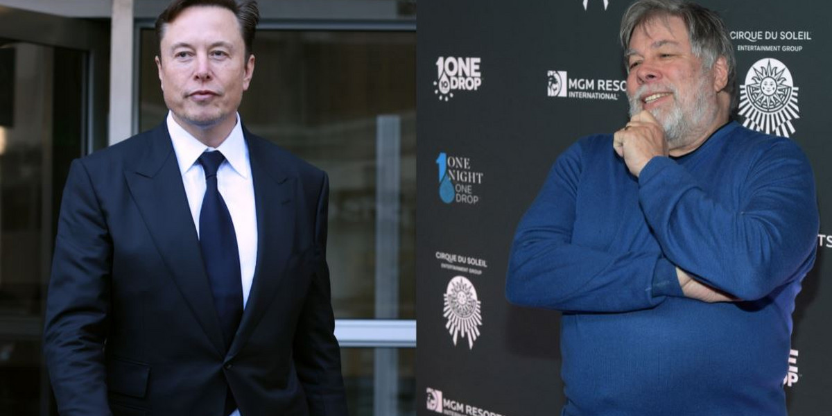 Elon Musk i Steve Wozniak