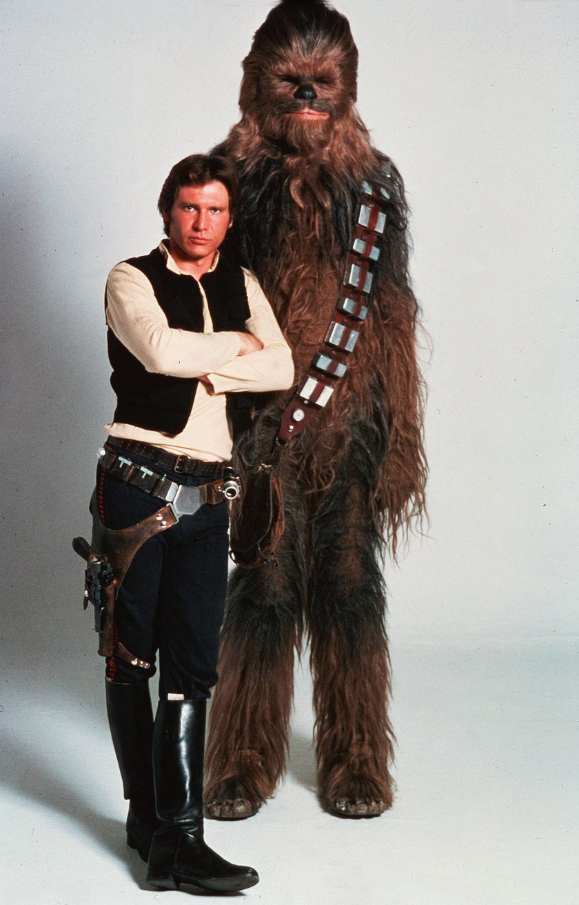 Harrison Ford i Chewbacca