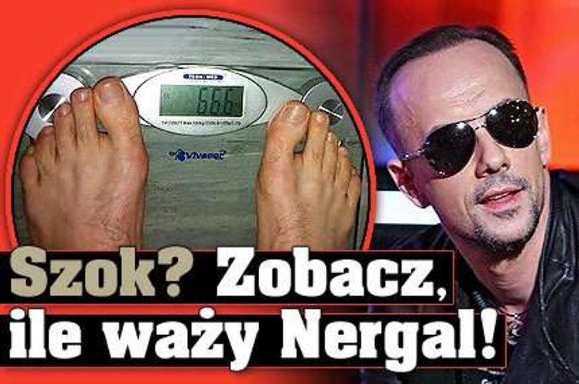 Szok? Zobacz, ile waży Nergal!