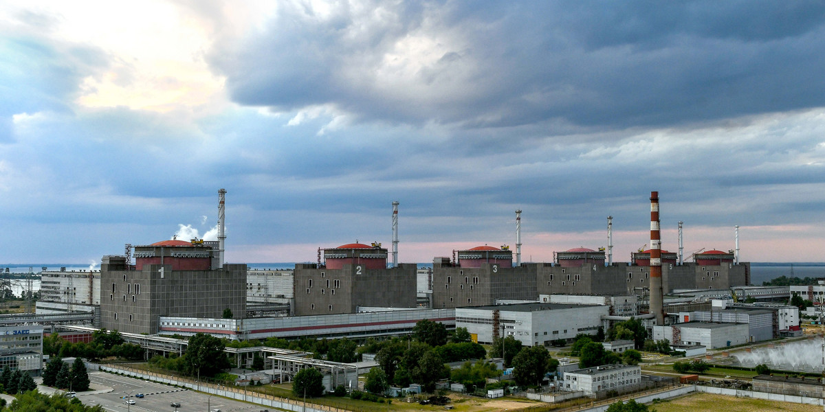 Elektrownia atomowa w Zaporożu.
