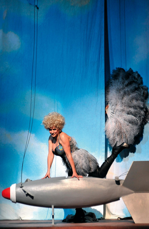 Cecilia Bartoli jako Kleopatra, 2012 r.