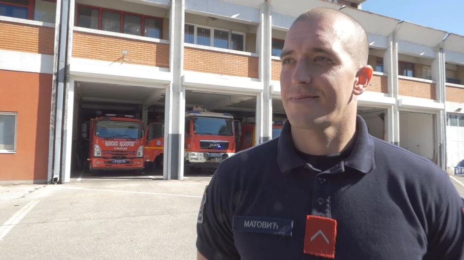 Nikola Matović vatrogasac