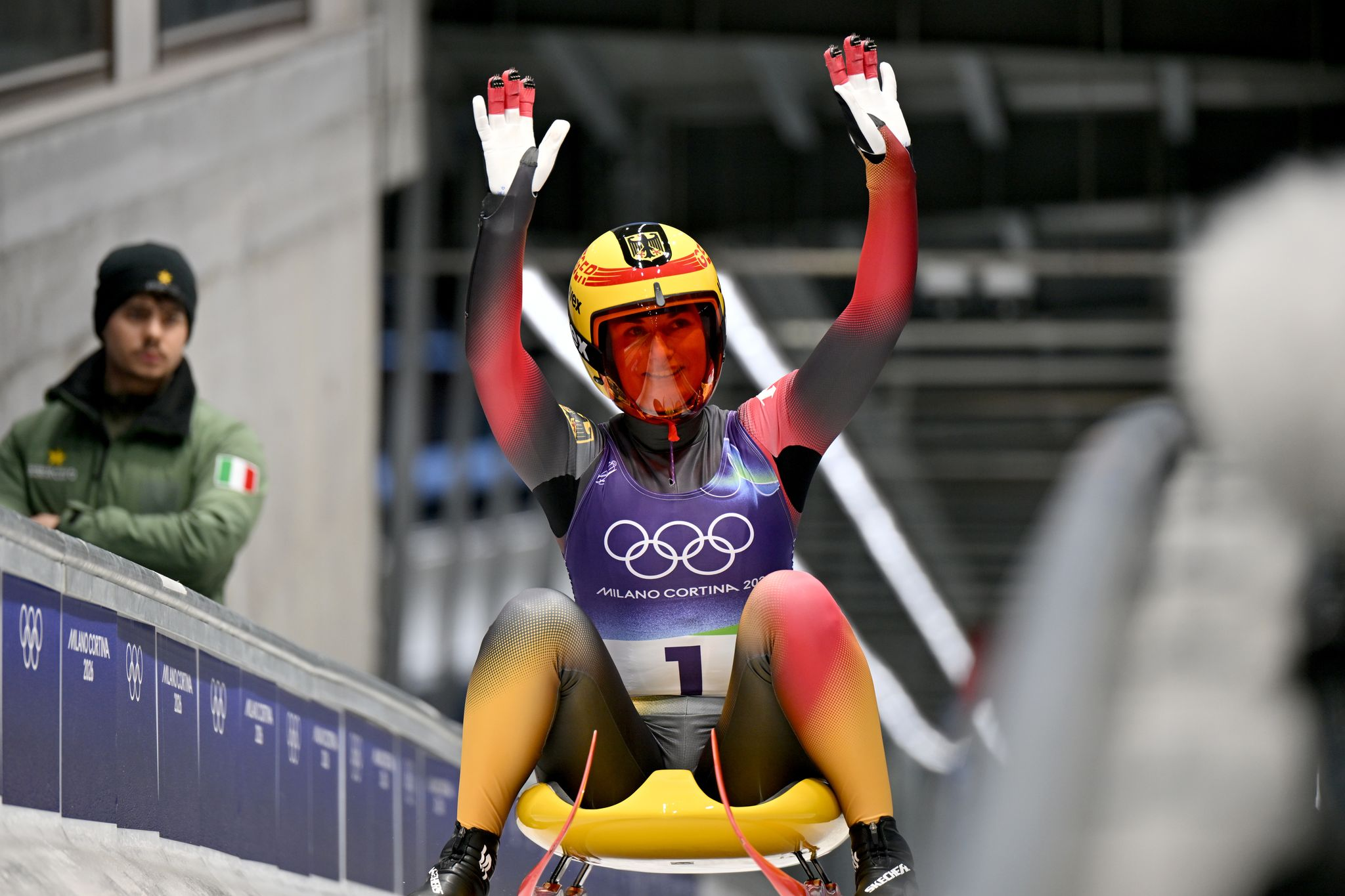 Rodlerin Taubitz steht vor Olympia-Triumph - vier Jahre nach ihrem Peking-Crash