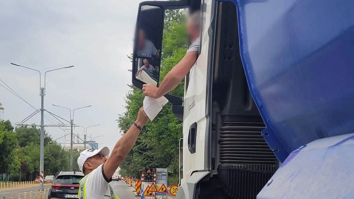 Noi reguli pentru camioane și TIR-uri în București: restricțiile de tonaj se extind și amenzile se dublează