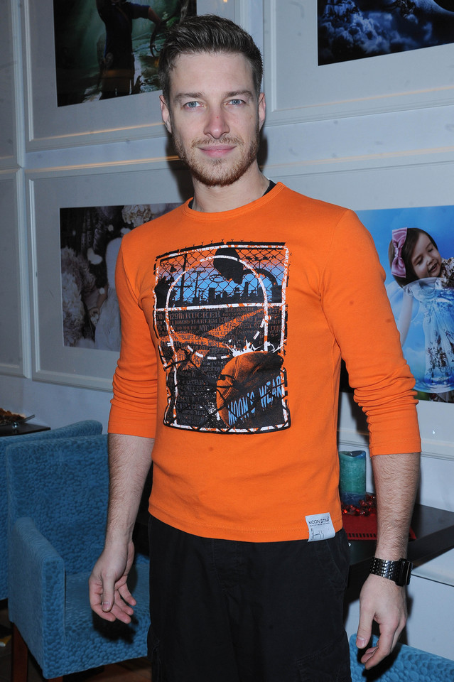 Maciej Jachowski na imprezie charytatywnej w 2012 roku
