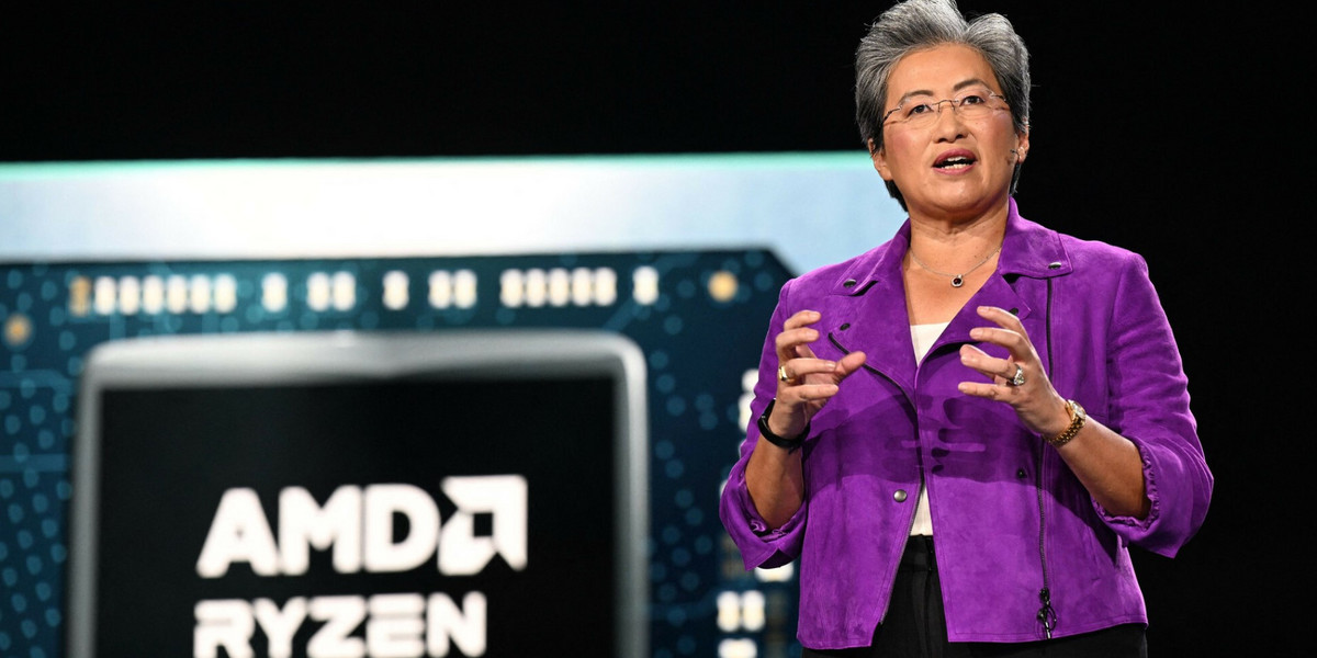 Na zdjęciu Lisa Su, CEO firmy AMD