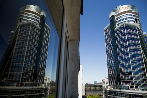 Główna siedziba Orange Polska (dawniej Telekomunikacja Polska SA), Warszawa. 12.06.2013