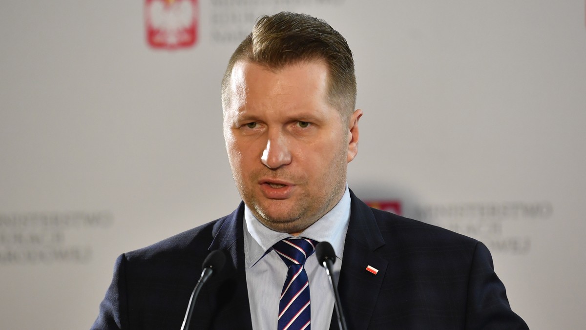 Minister edukacji i nauki Przemysław Czarnek