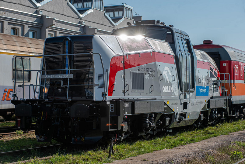 Orlen kupił pierwszą w Polsce lokomotywę wodorową