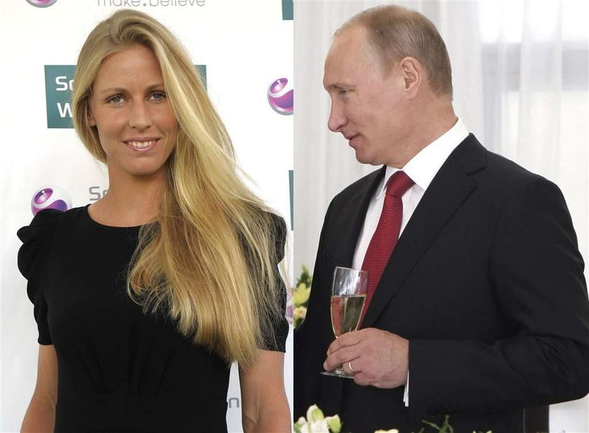 Putin na ślubie seksownej tenisistki