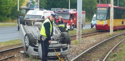 Wypadek na Włókniarzy w Łodzi. To zakręt grozy