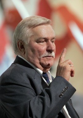 POLAND-SOLIDARITY-25YEARS-LECH WALESA