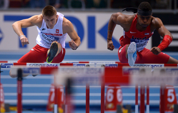 HMŚ w Sopocie: Dominik Bochenek w półfinale biegu na 60 m ppł