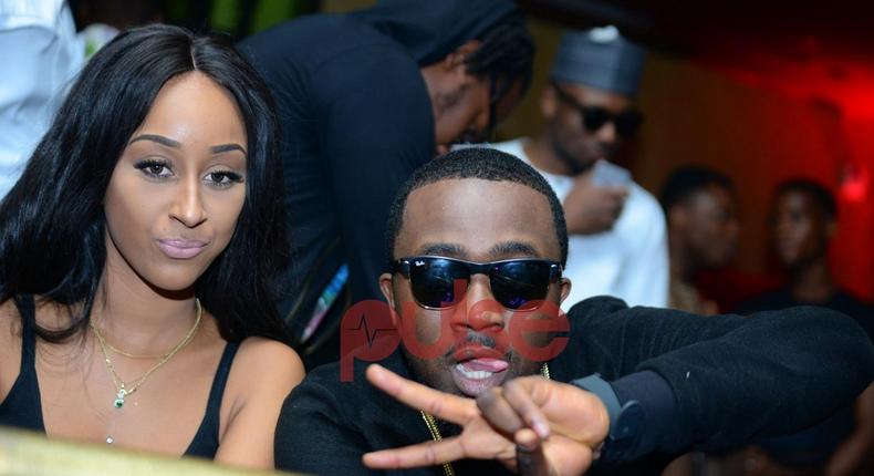 Ice Prince and Maima Nkewa at Industry Nite With Reminisce