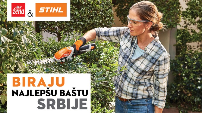 Blic žena i Stihl biraju najlepšu baštu Srbije