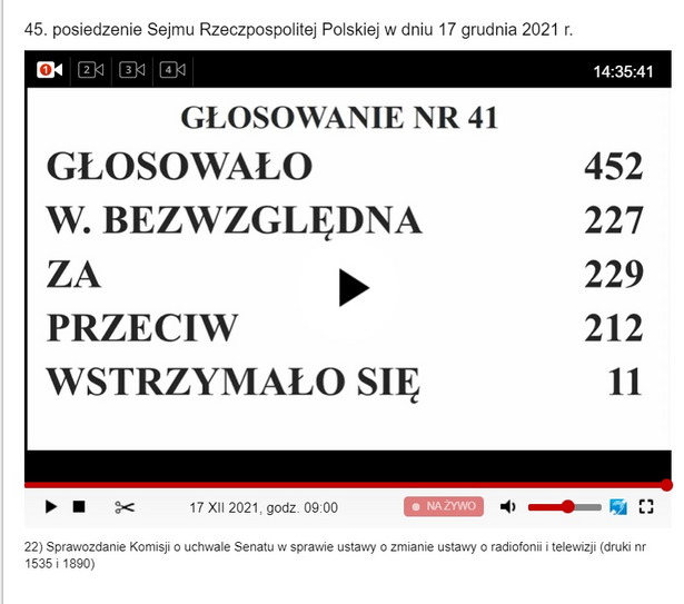 Oświadczenie TVN24: W Sejmie doszło do bezprecedensowego zamachu na wolne media