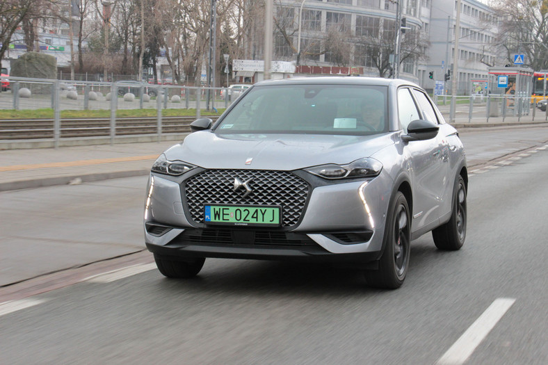 DS 3 Crossback E-tense - elektryk idealny do miasta