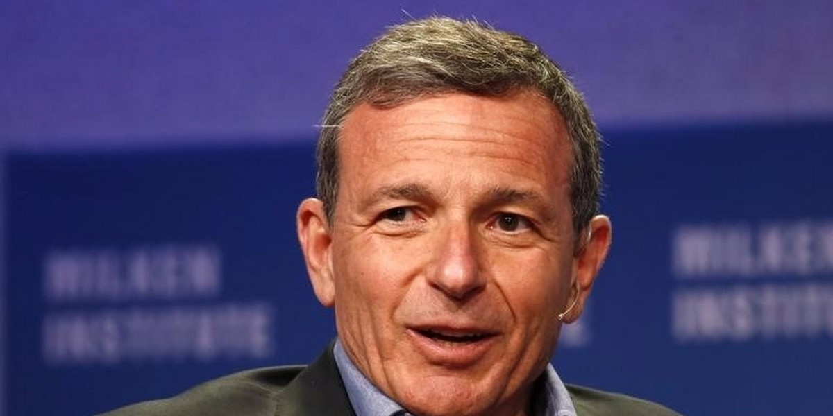 Bob Iger, chairman and CEO of The Walt Disney Company, at the 2014 Milken Institute Global Conference in Beverly Hills, California.