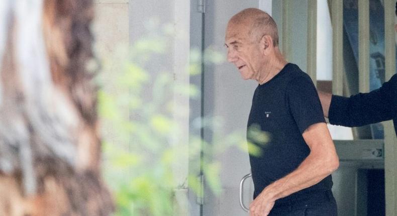 Ehud Olmert is Israel's first premier to serve jail time after being convicted of graft