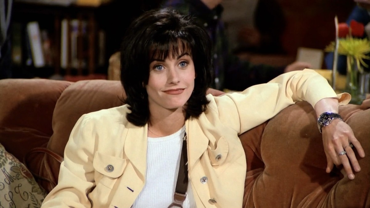 Courteney Cox w serialu "Przyjaciele"