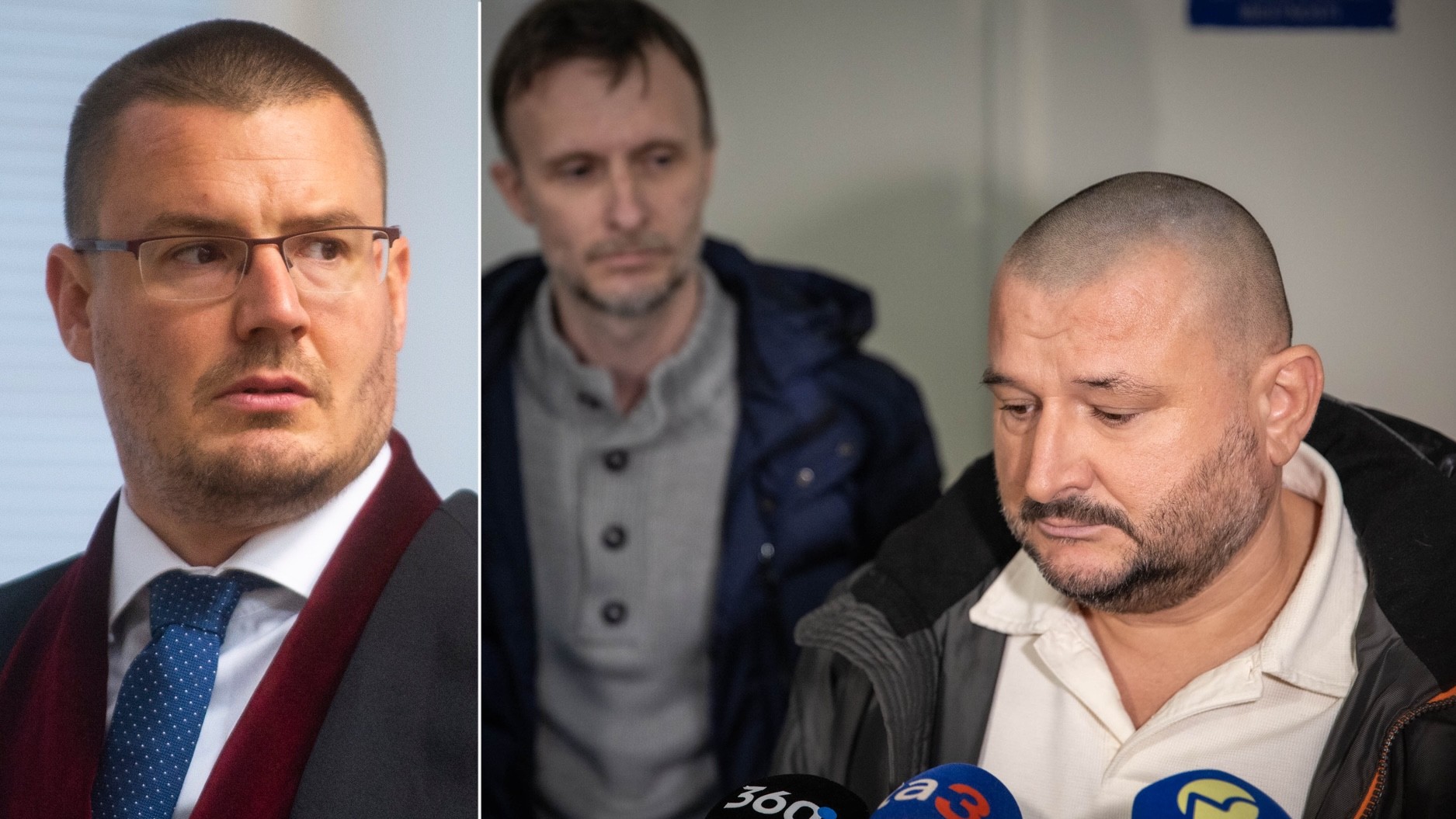 Prokurátor Michal Šúrek, príslušníci zrušenej NAKA Branislav Dunčko a Róbert Magula