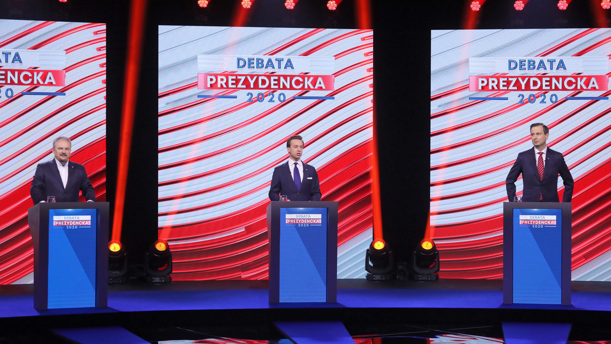 Wybory prezydenckie 2020. Debata kandydatów na prezydenta Polski