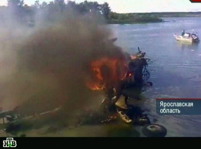 Miejsce katastrofy Jaka-42