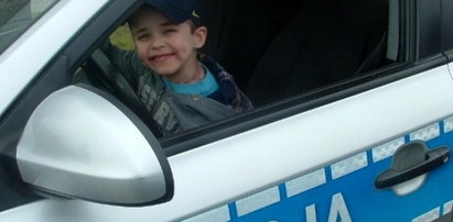 Chłopiec został policjantem