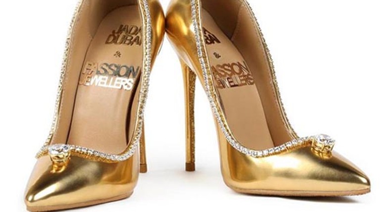 Jada Dubai And Passion Jewellers Passion Diamond Shoes is one of the most expensive shoes in the world [thejewelerblog]